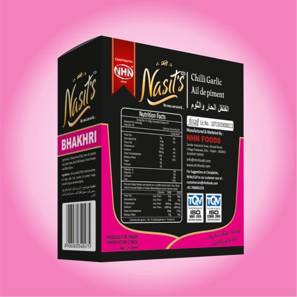 Chilli Garlic Bhakhri