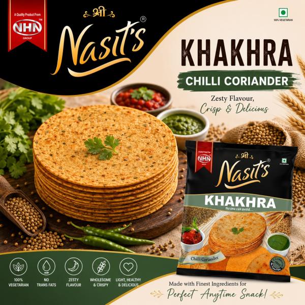 Coriander Khakhra